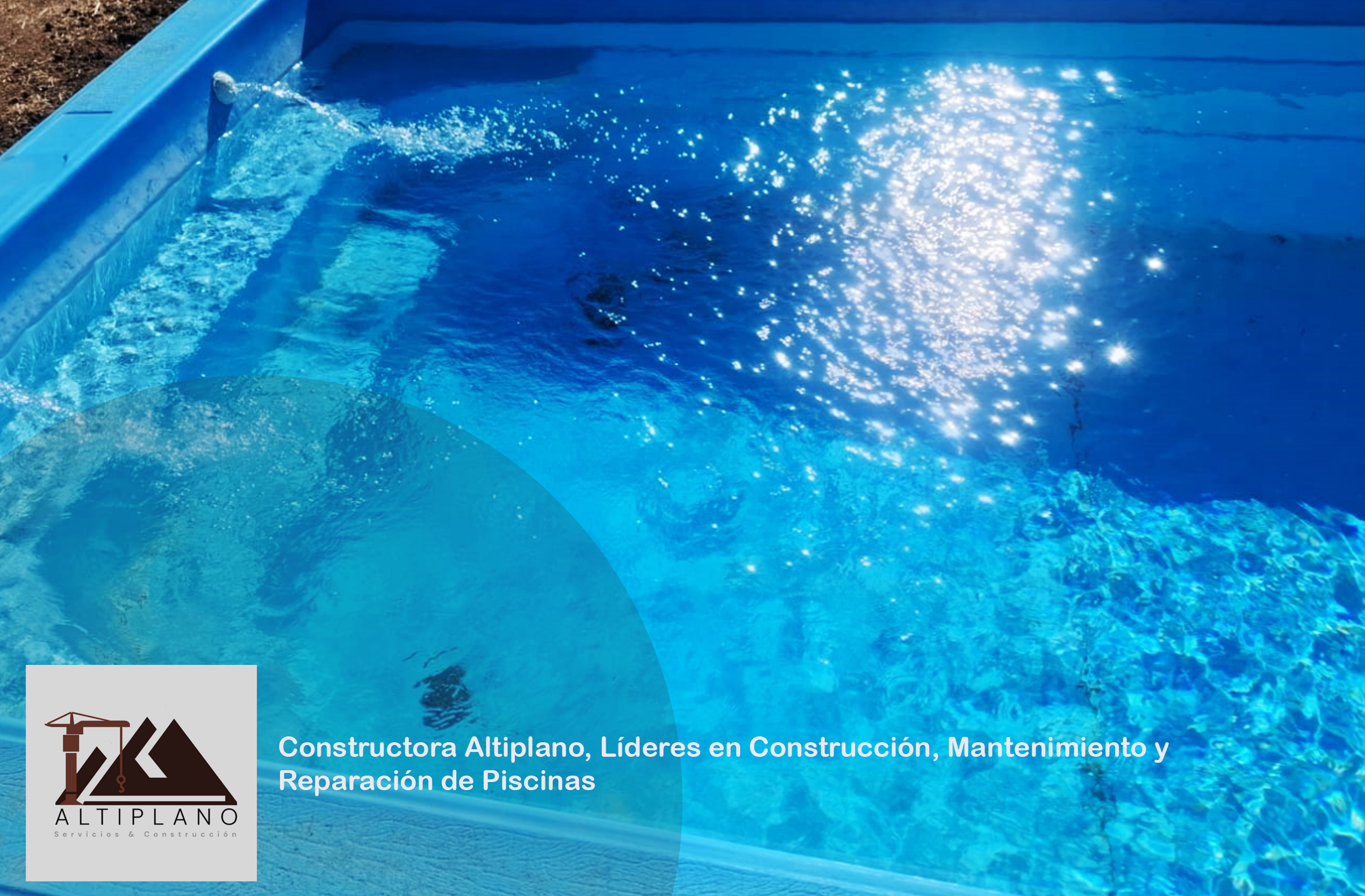 Mantenimiento profesional de piscinas de fibra de vidrio en Las Condes